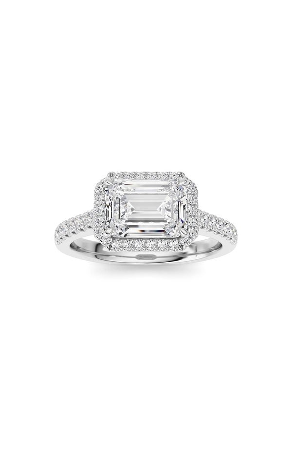 14K White Gold Ring KJ01382R.EM-2-21F