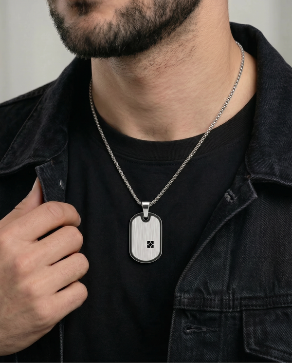 Link N Lock® Classic Dog Tag Pendant