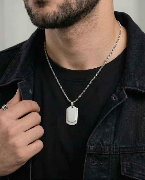 Link N Lock® Classic Dog Tag Pendant
