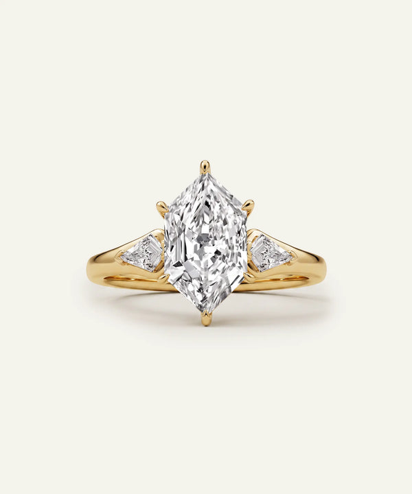 Novello Lab-grown Diamond Dutch Marquise Engagement Ring