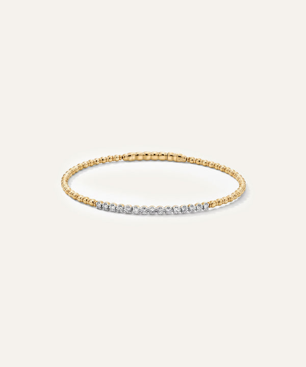 Love Spell® Lab-grown Diamond Beads Bangle