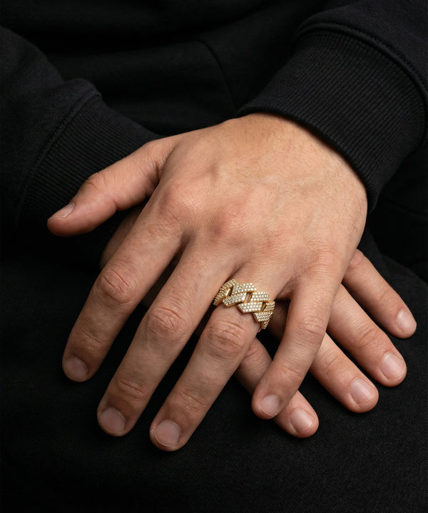 Ultimate Value® Lab-grown Diamond Cuban Men's Ring - 2 Ct.T.W.
