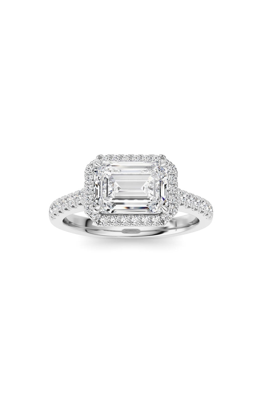 14K White Gold Ring KJ01382R.EM-2-21F
