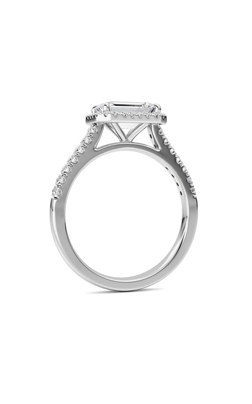 14K White Gold Ring KJ01382R.EM-2-21F