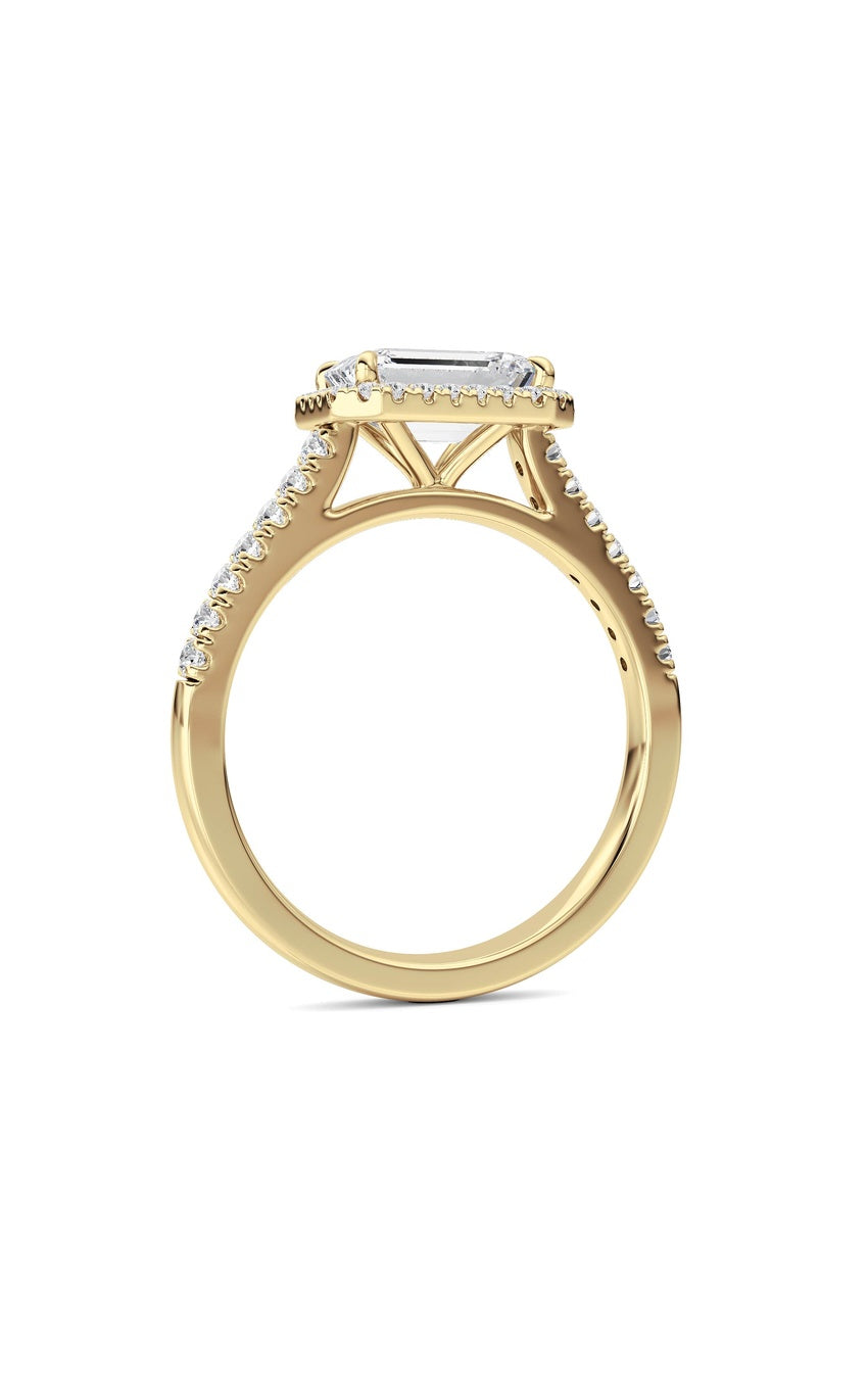 14K White Gold Ring KJ01382R.EM-2-21F
