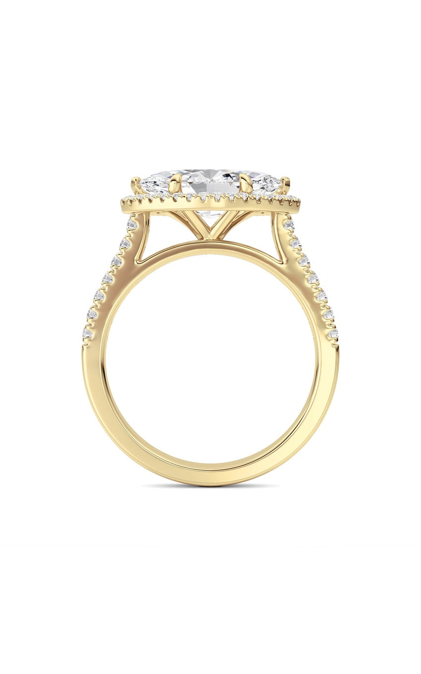 14K White Gold Ring KJ01382R.MQ-2-21F