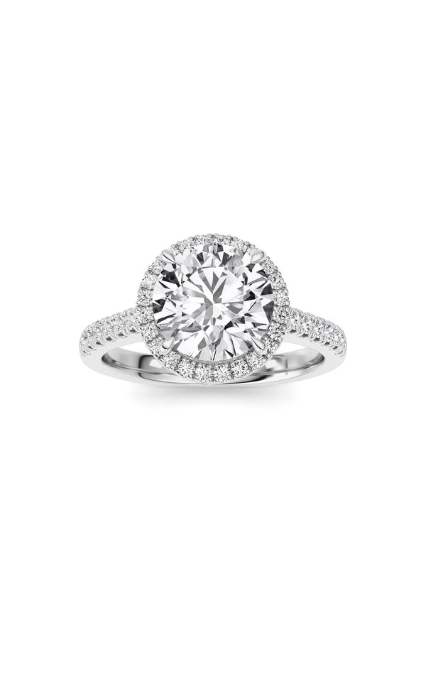 14K White Gold Ring KJ01382R.RD-2-21F