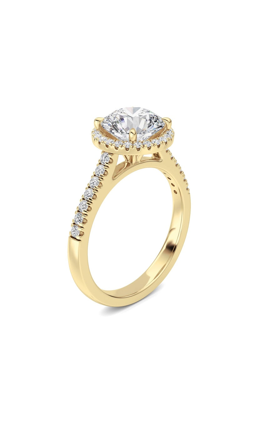 14K White Gold Ring KJ01382R.RD-2-21F