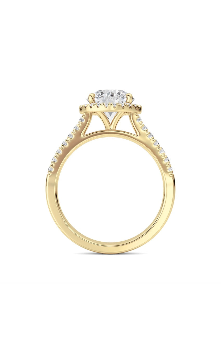 14K White Gold Ring KJ01382R.RD-2-21F