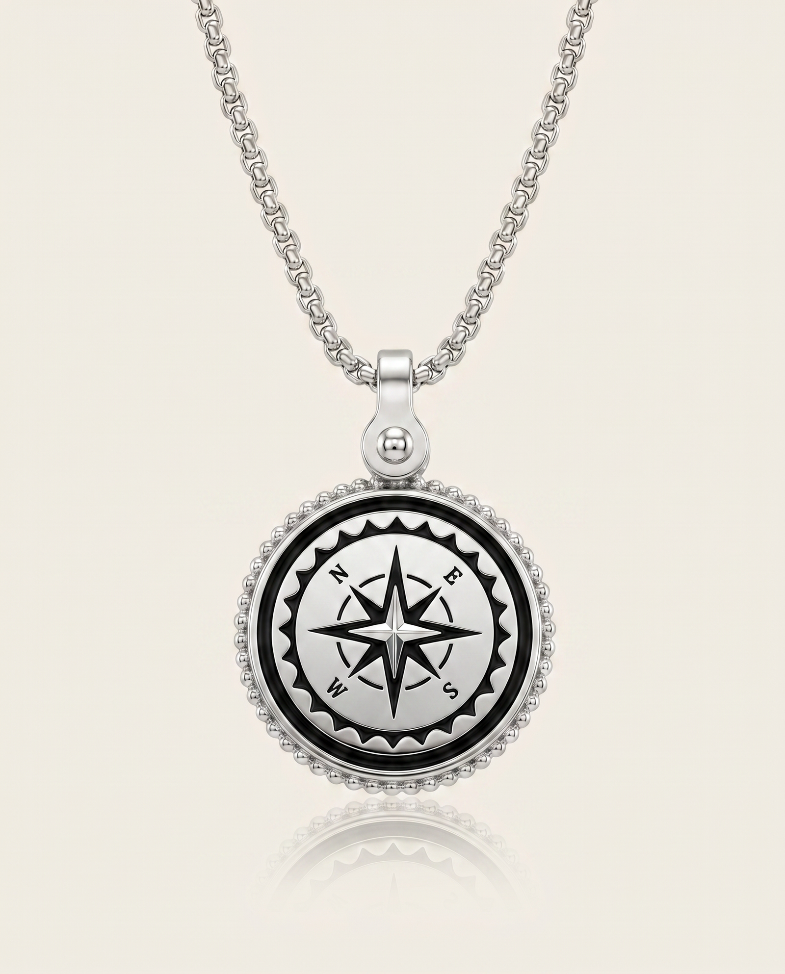Link N Lock® Classic Compass Pendant