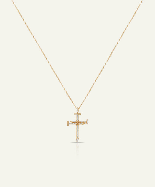 Bella by Ovani® Diamond Cross Pendant