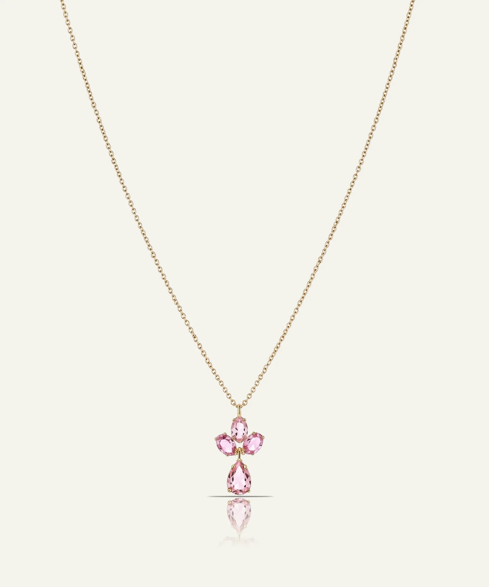 Love Spell® Lab-grown Diamond & Multicolor Stones Candy Drop Necklace