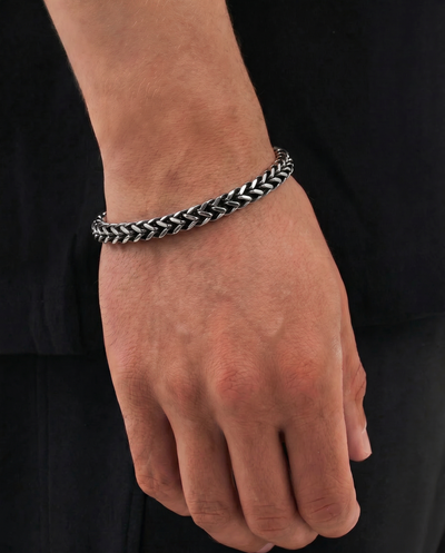 Link N LockÂ® Men's Franco Chain Bracelet - alternate view