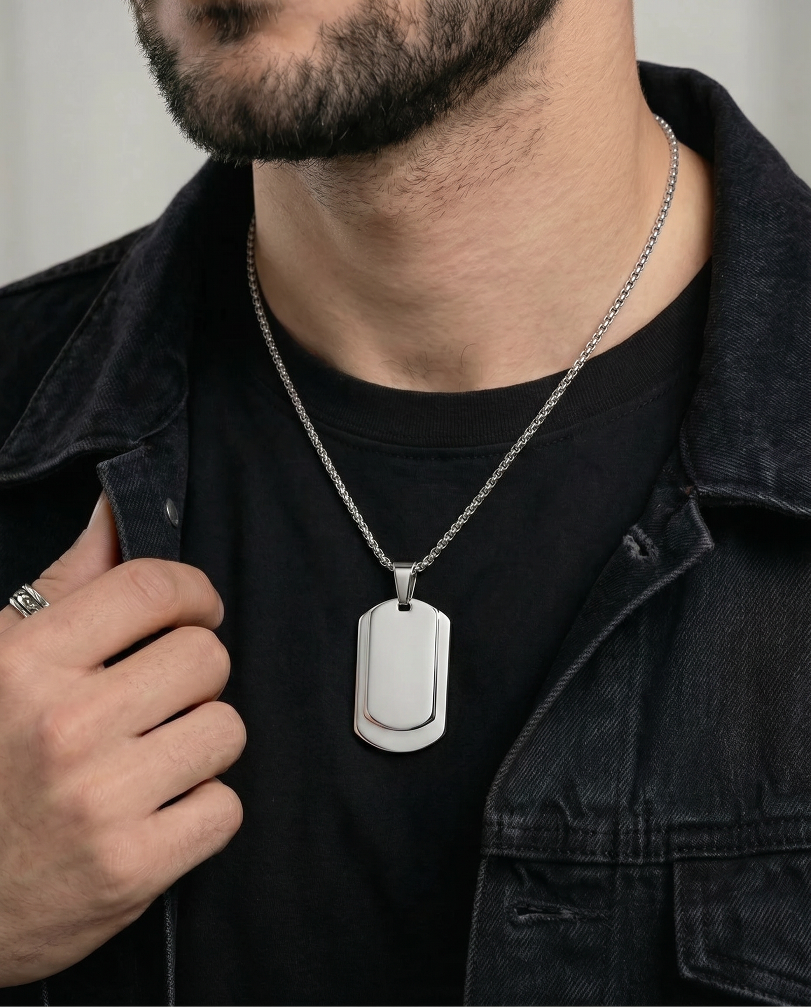 Link N Lock® Classic Dog Tag Pendant