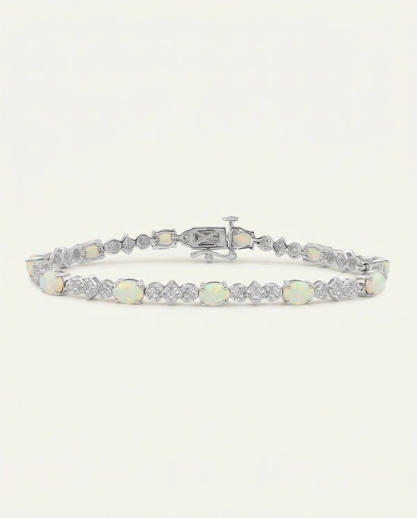 Love Spell® Opal & Lab-grown Diamond Bracelet - 1.55 Ct. T.W.
