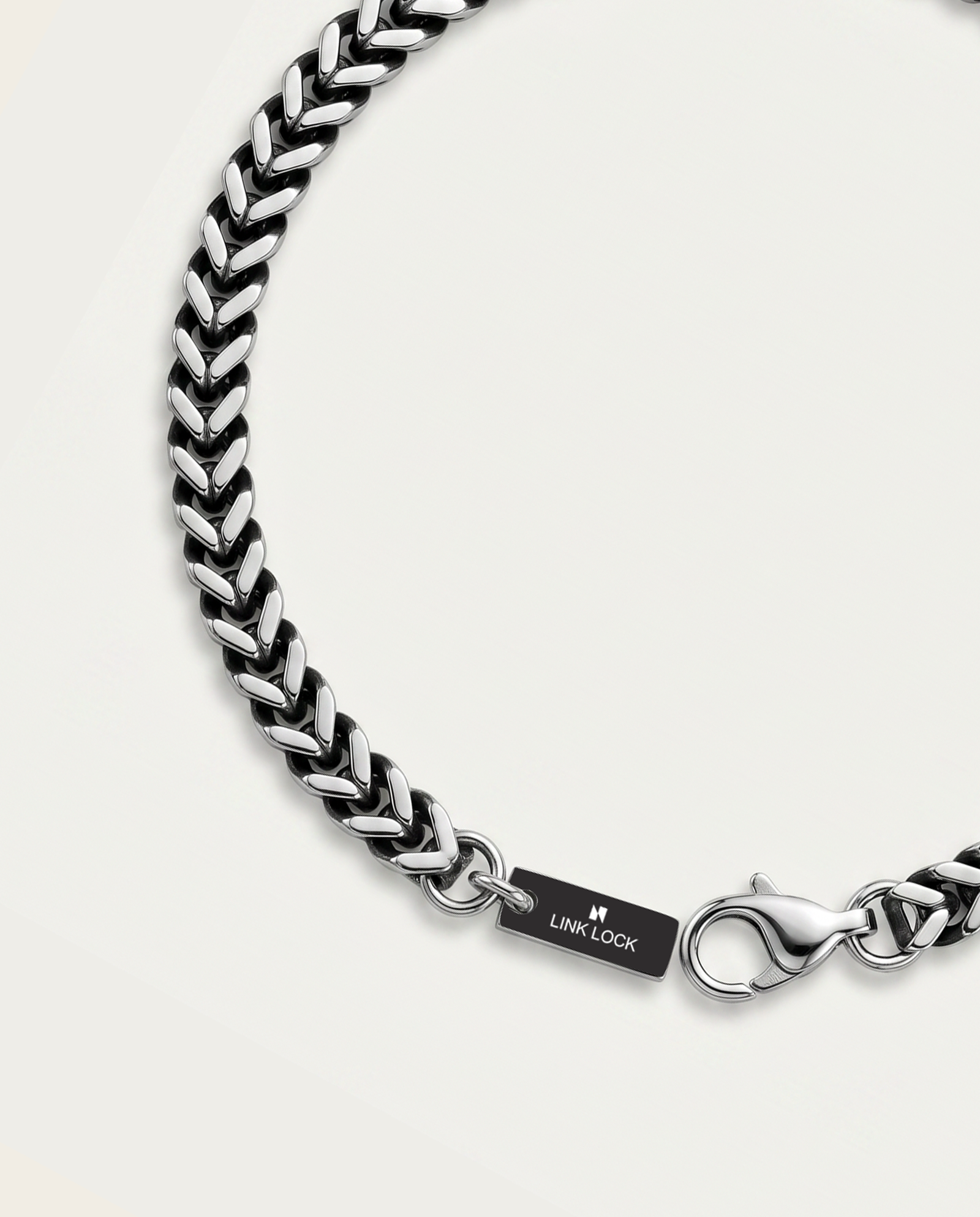 Link N Lock® Franco Chain Bracelet