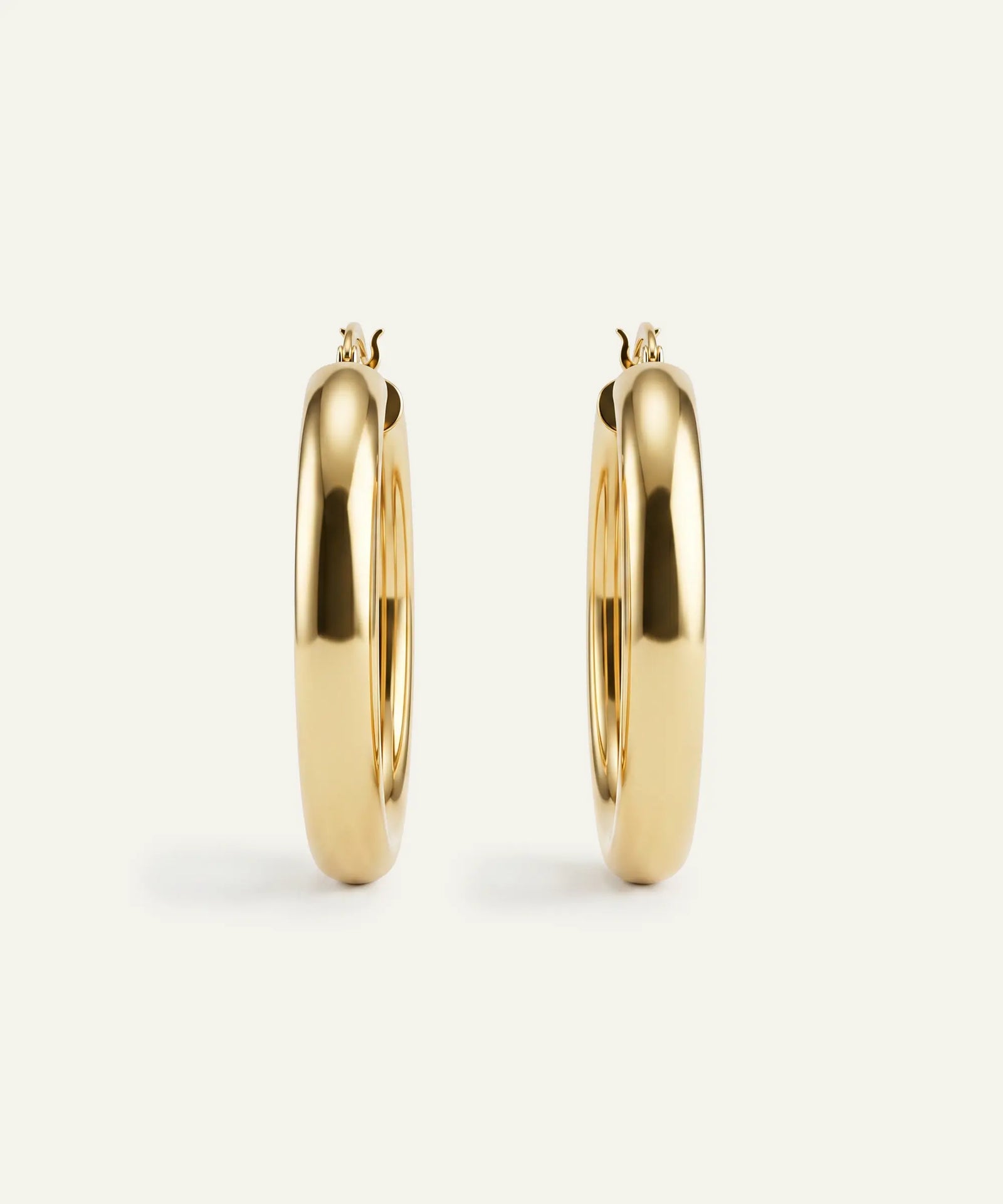 Oroventi Classic Round Hoops