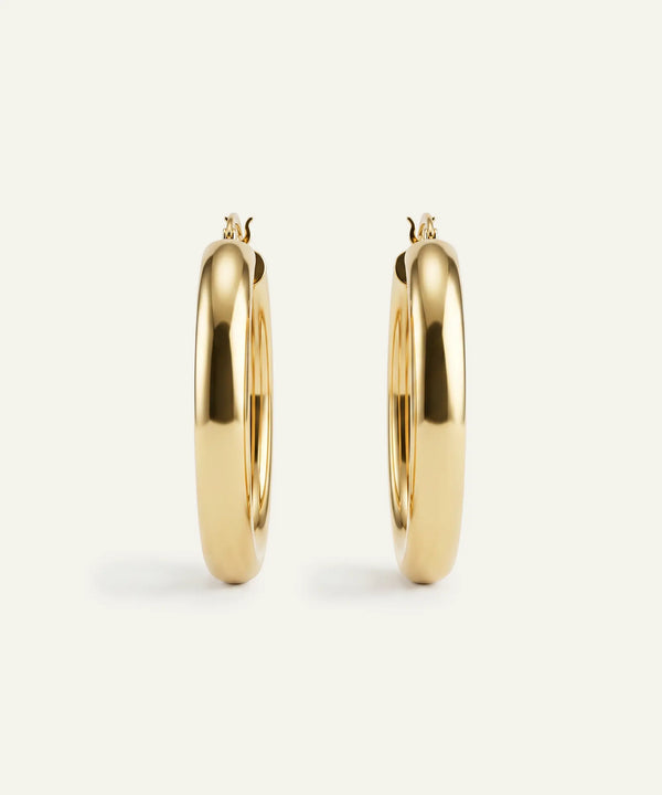 Oroventi Classic Round Hoops