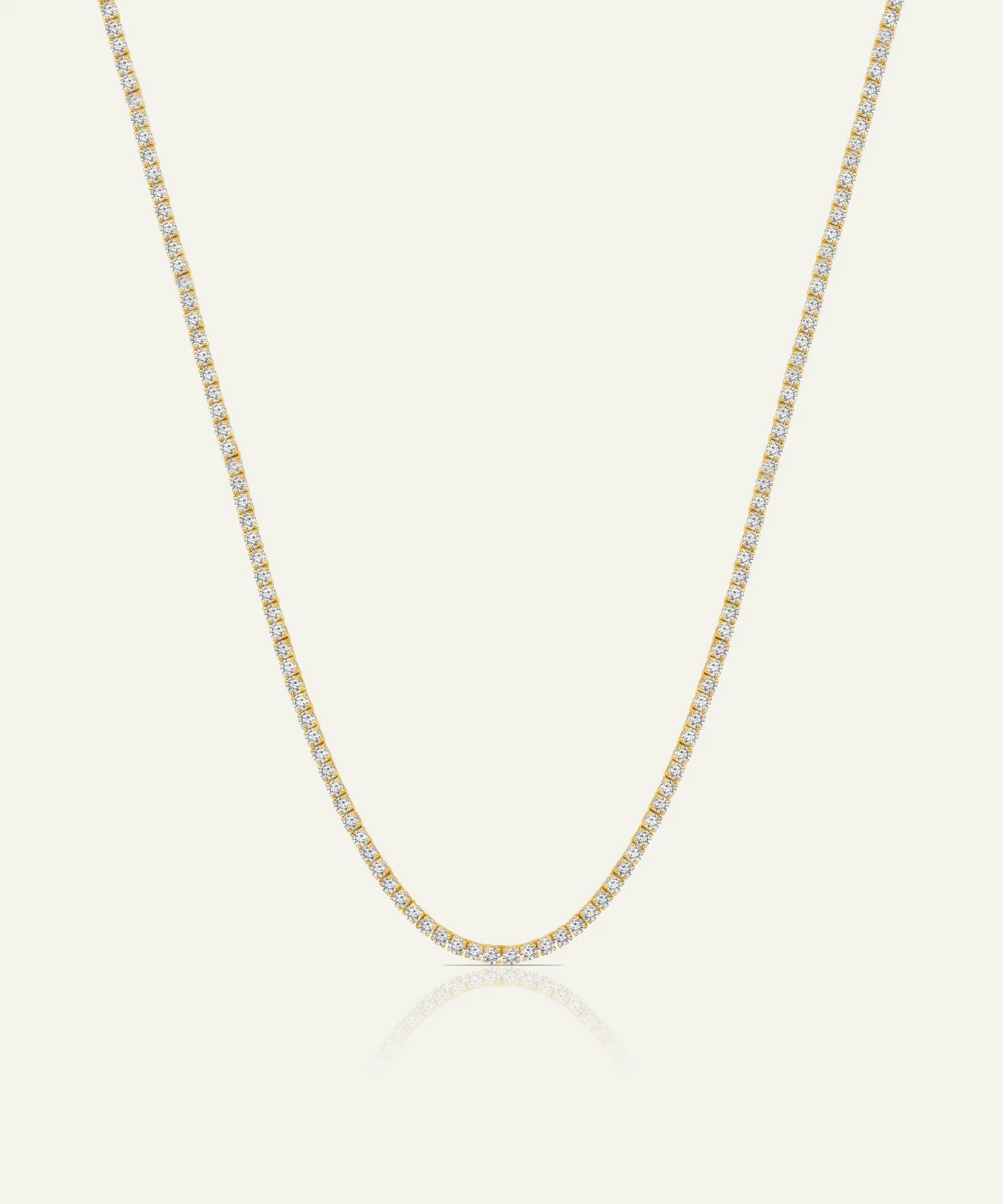 Novello Lab-grown Diamond Tennis Necklace
