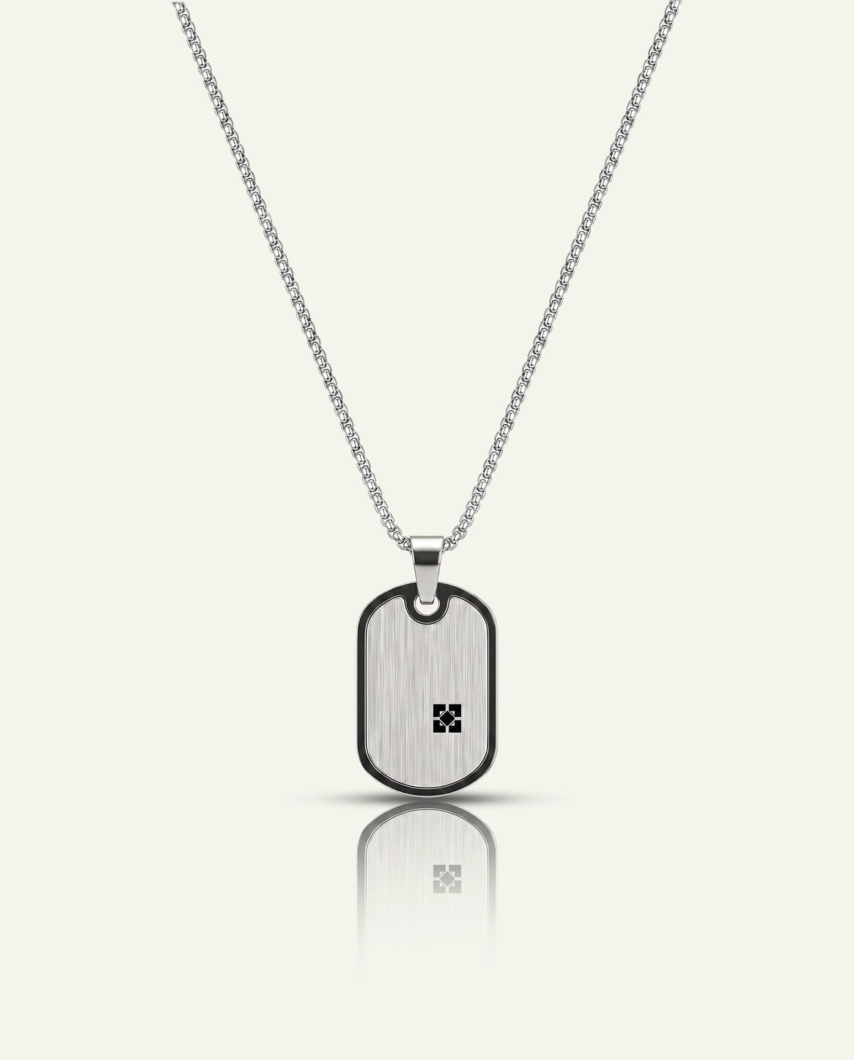 Link N Lock® Men's Classic Dog Tag Pendant