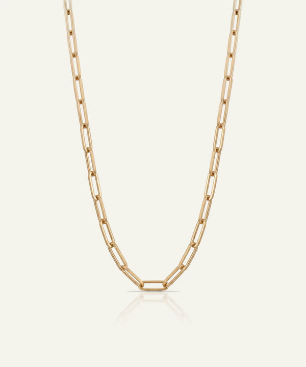 Oroventi Paperclip Chain