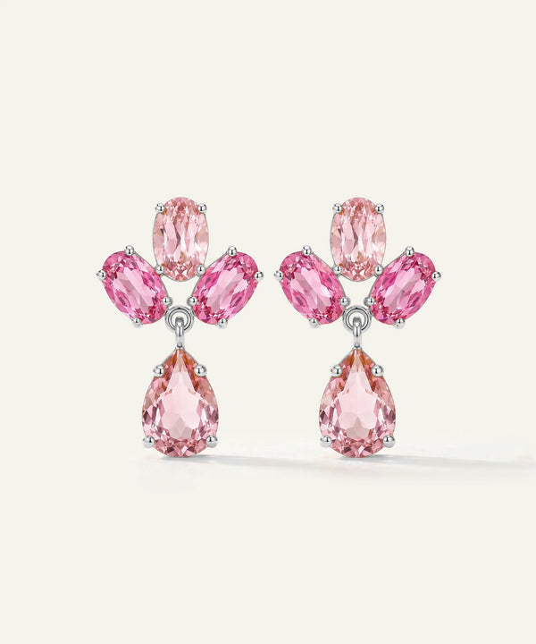 Love Spell® Lab-grown Diamond & Multicolor Stones Candy Drop Earrings