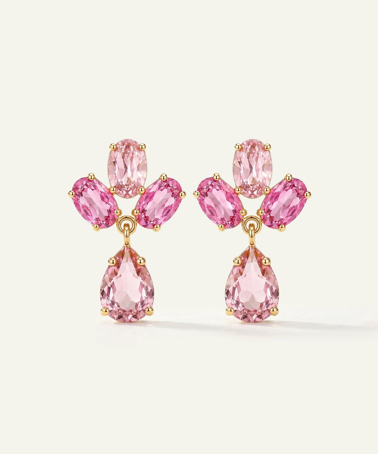 Love Spell® Lab-grown Diamond & Multicolor Stones Candy Drop Earrings