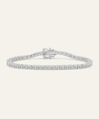 Love SpellÂ® Lab-Grown Diamond Tennis Bracelet in Sterling Silver
