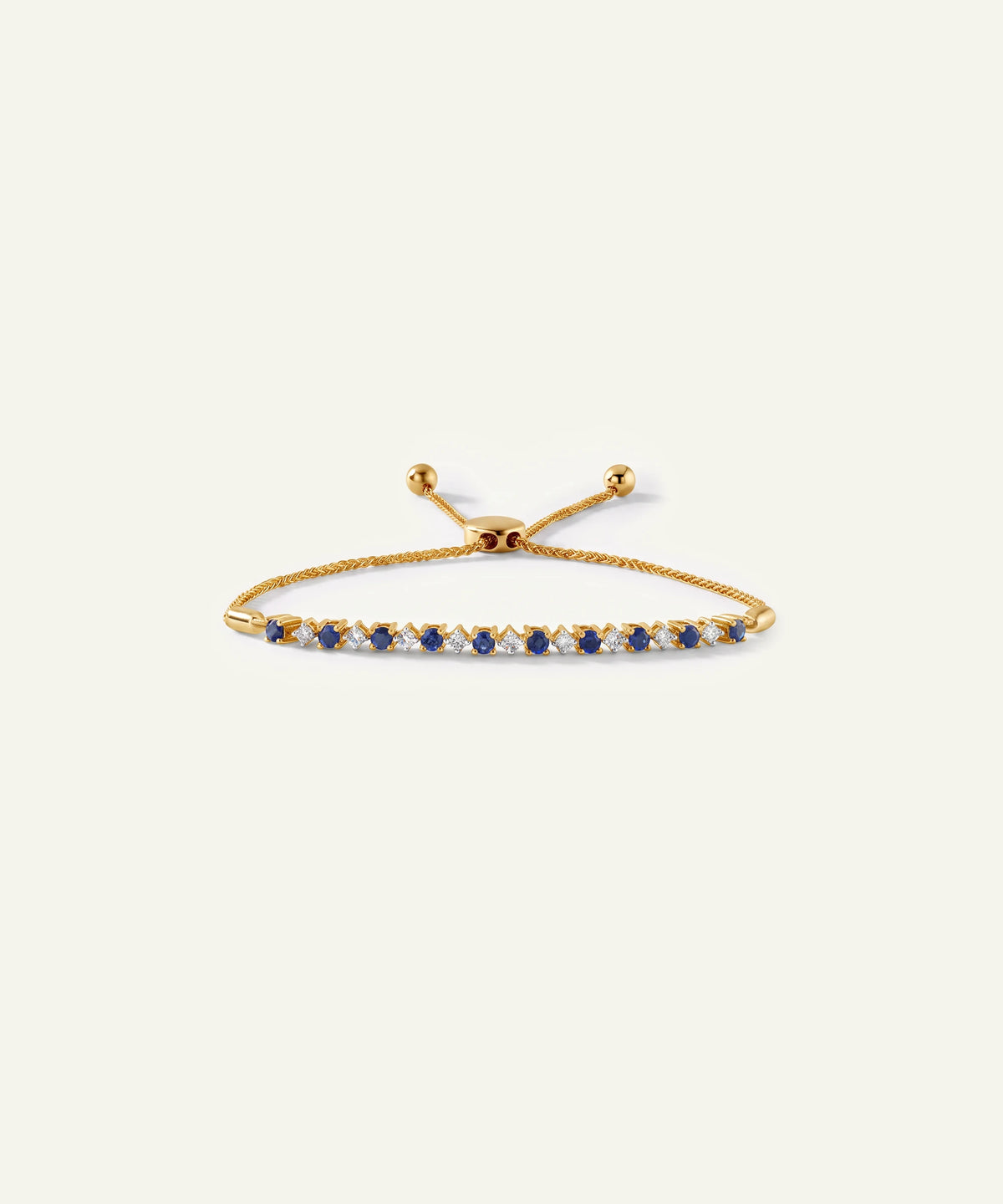 Aanika V® sapphire & lab-grown diamond bolo bracelet at Valliani Jewelers