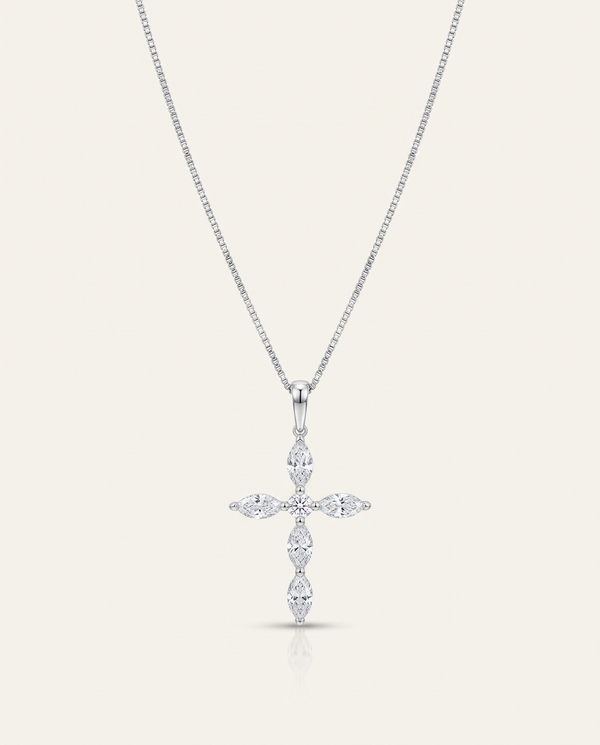 Bella by Ovani® Lab-grown Diamond Cross Pendant