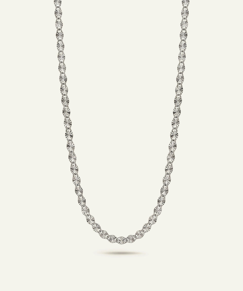 Link N Lock® Silver Valentino D/C Chain