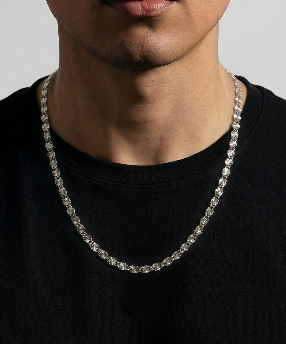 Link N Lock® Silver Valentino D/C Chain