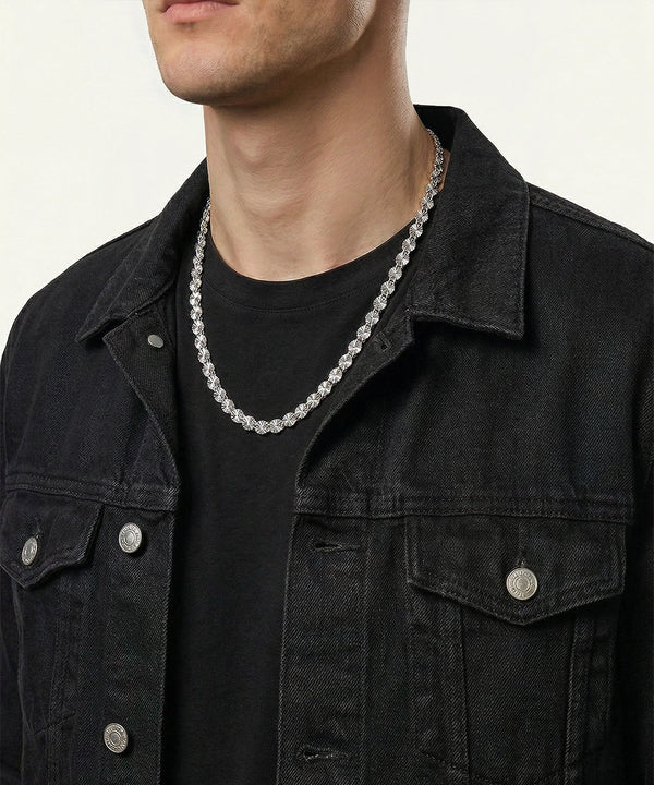 Link N Lock® Silver Valentino D/C Chain