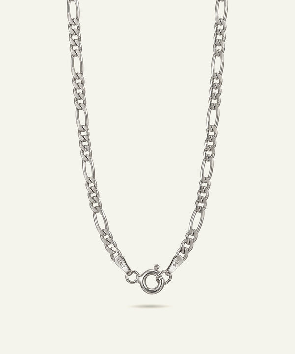 Link N Lock® Sterling Silver Figaro Chain