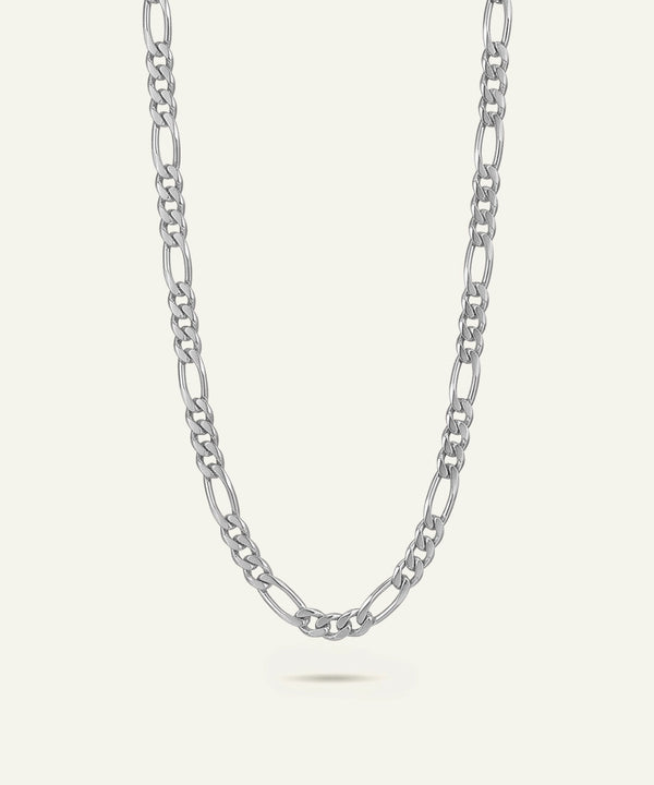 Link N Lock® Sterling Silver Figaro Chain