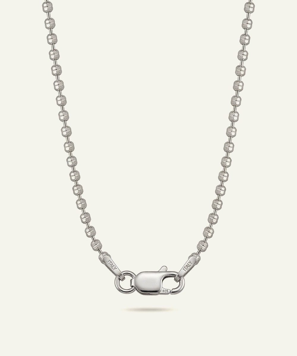 Link N Lock® Sterling Silver Beads Chain