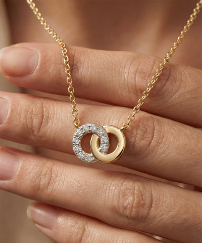 Love SpellÂ® Lab-Grown Diamond Necklace in Sterling Silver alternate view - alternate view