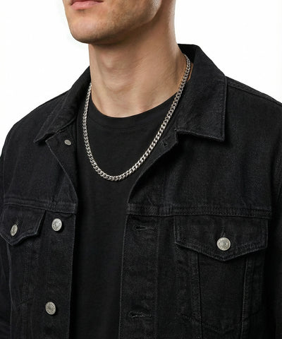 Link N LockÂ® Men's Cuban Chain - alternate view