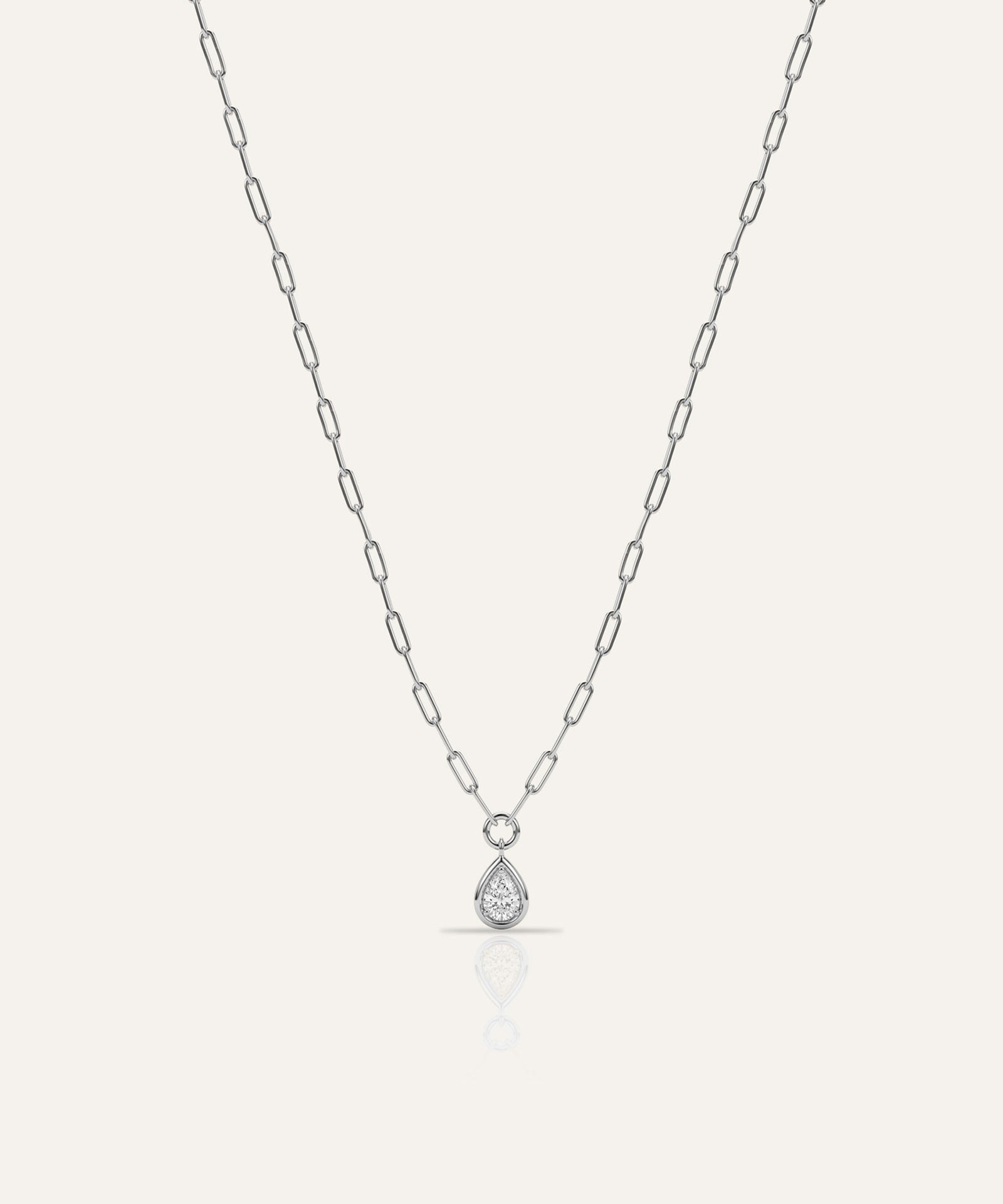 Love Spell® Lab-grown Diamond Pear Drop Pendant