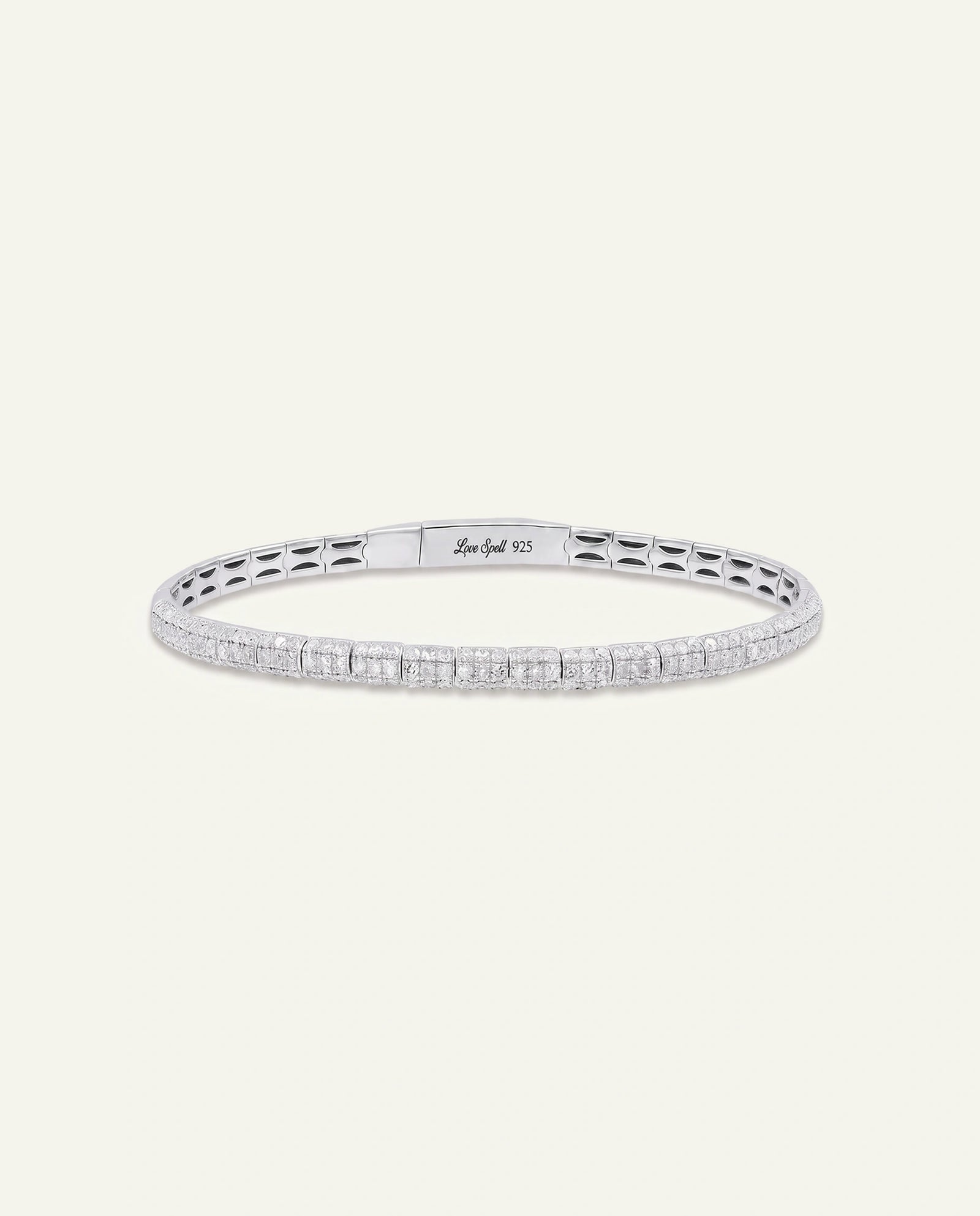 Love Spell® Lab-grown Diamond Pavé Bangle