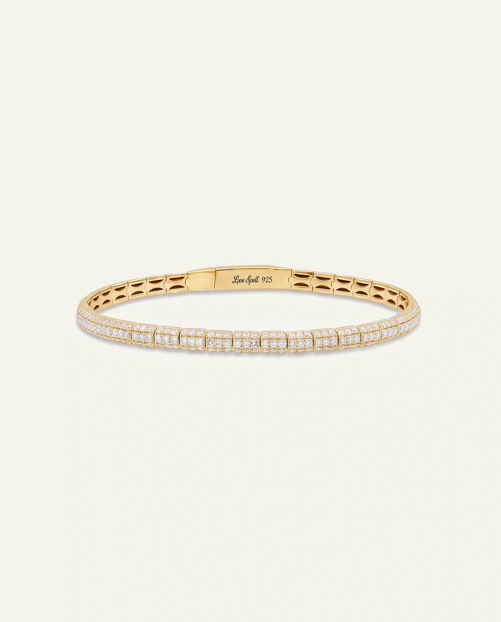 Love Spell® Lab-grown Diamond Pavé Bangle