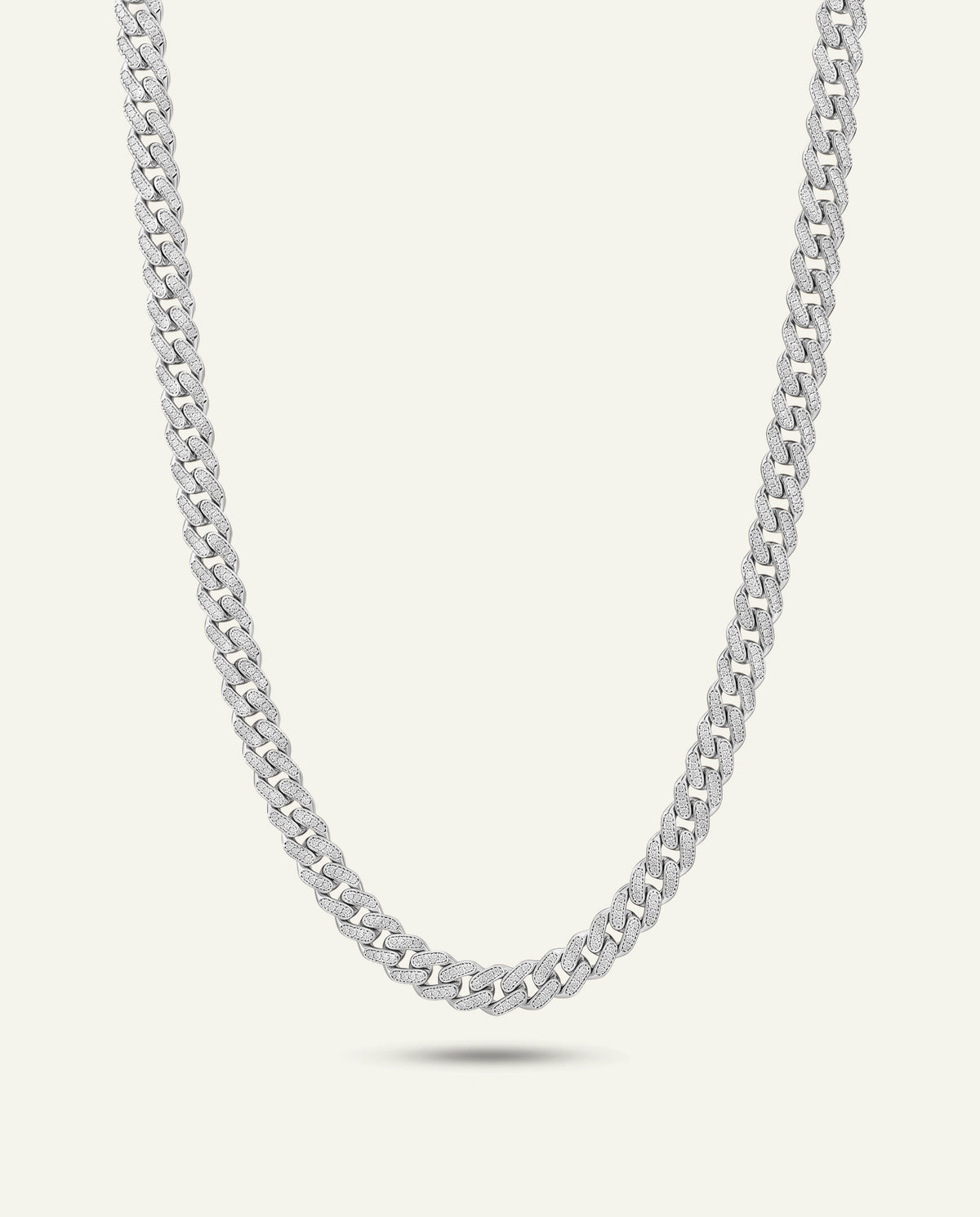 Link N Lock® Lab-grown Diamond Cuban Link Necklace