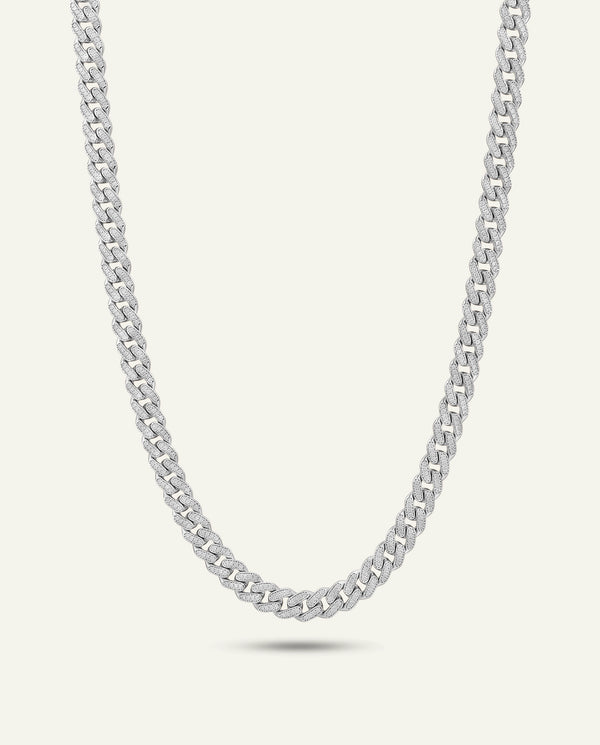 Link N Lock® Lab-grown Diamond Cuban Link Necklace