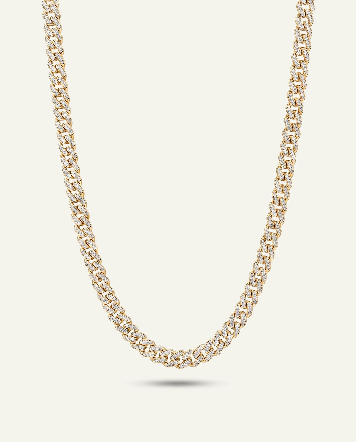 Link N Lock® Lab-grown Diamond Cuban Link Necklace