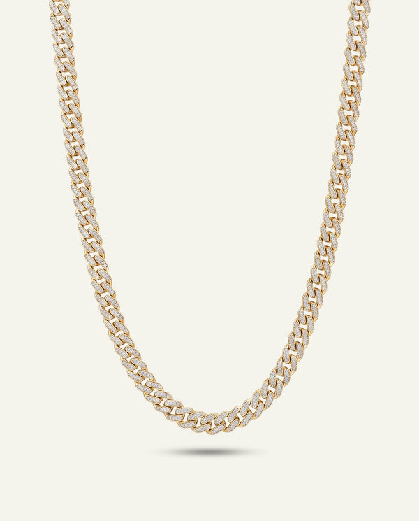 Link N Lock® Lab-grown Diamond Cuban Link Necklace