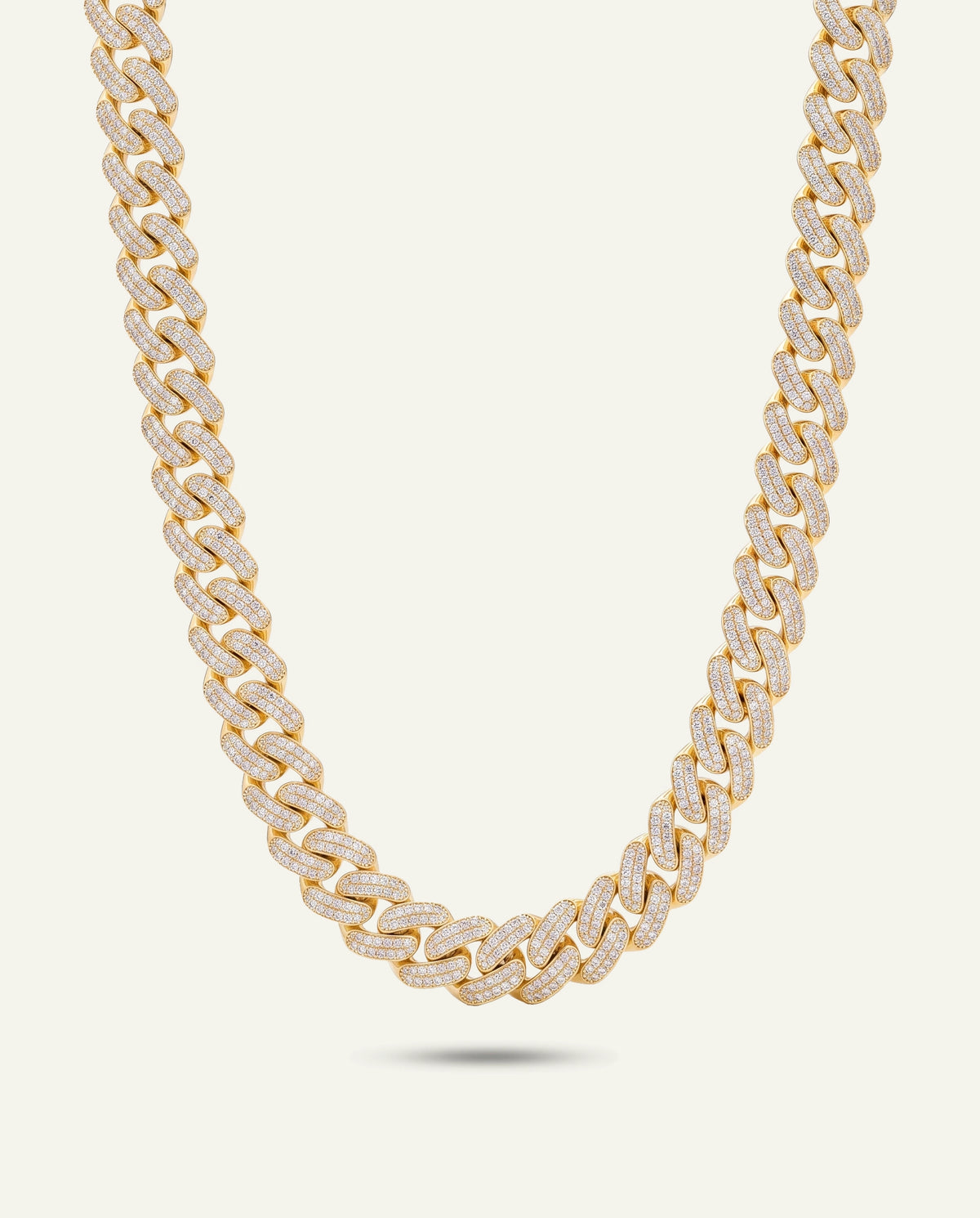 Link N Lock® Lab-grown Diamond Cuban Link Necklace