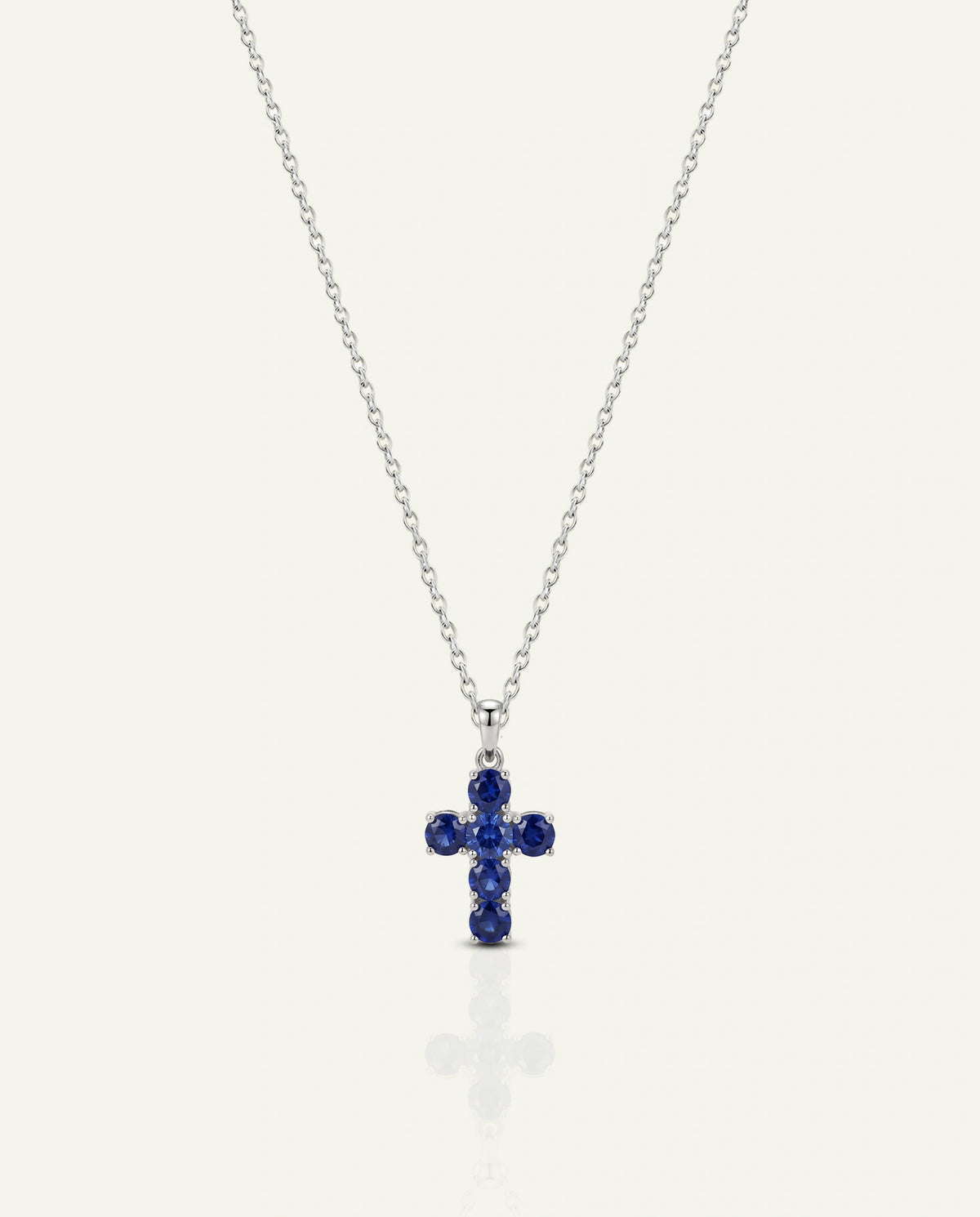 Aanika V® sapphire & diamond necklace - alternate product view