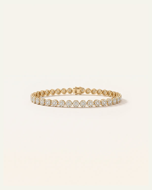 Love Spell® Lab-grown Diamond Flower Bracelet