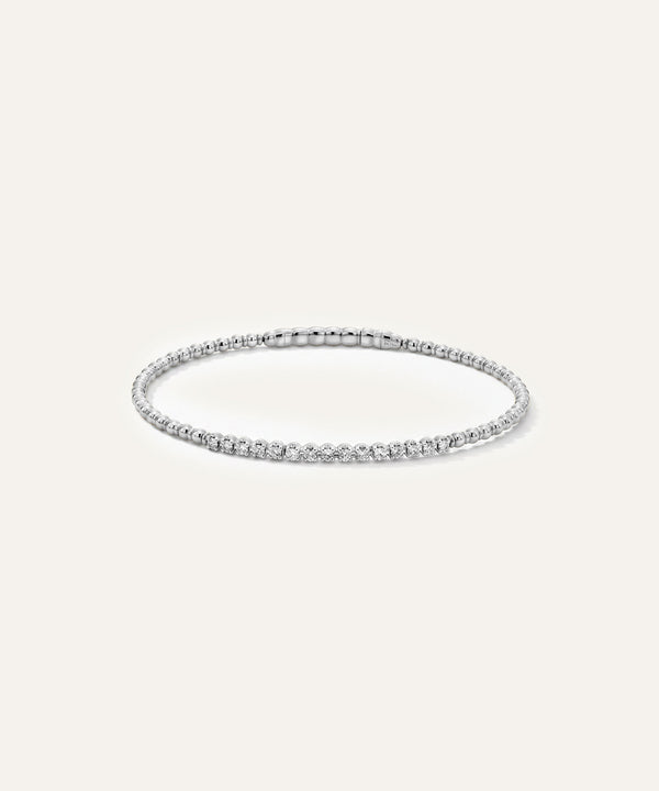 Love Spell® Lab-grown Diamond Beads Bangle