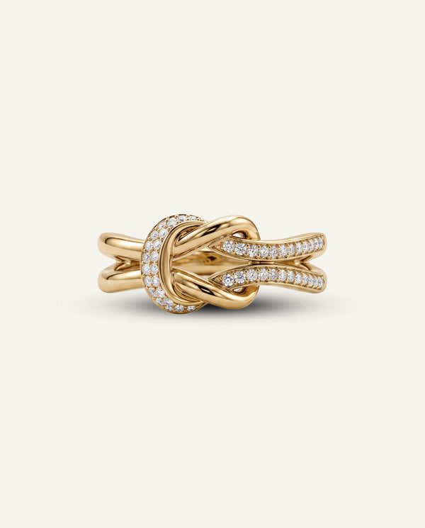 Love Spell® Lab-grown Diamond Infinity Knot Ring